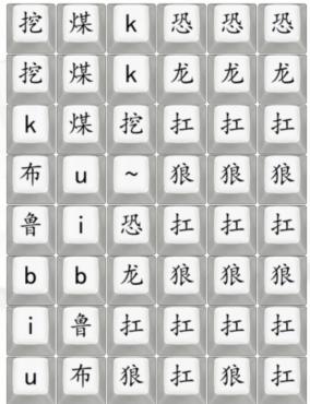 《漢字找茬王》恐龍抗狼怎麽過