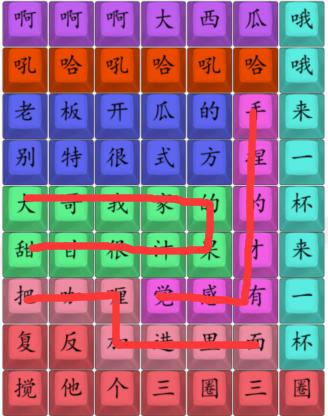 《漢字找茬王》印度西瓜汁怎麽過