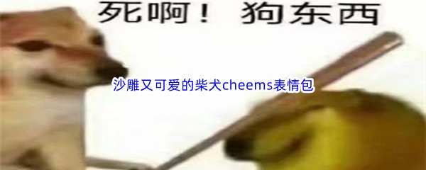 沙雕又可愛的柴犬cheems表情包有哪些