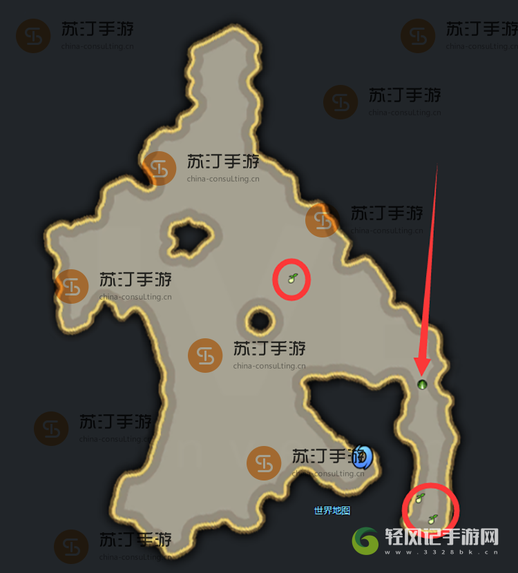 命運方舟向日葵島摩可可位置一覽