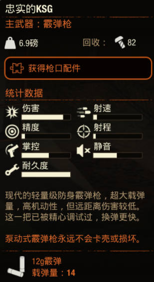 《腐爛國度2》武器 忠實的KSG怎麽樣