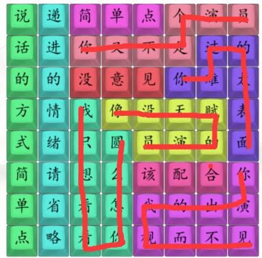 《漢字找茬王》演員走四方怎麽過