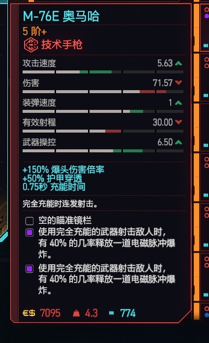 《賽博朋克2077》手槍推薦排行榜及獲取方法一覽