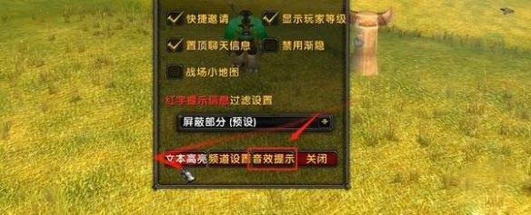 魔獸世界烏龜服提示音怎麽關