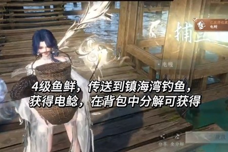 逆水寒手遊四級魚鮮怎麽獲得