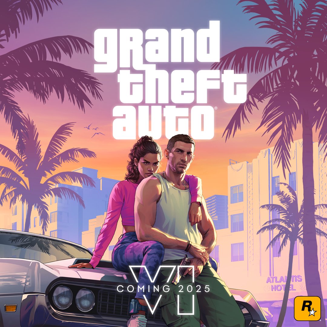 《GTA6》海報圖正式公布：2025年發售