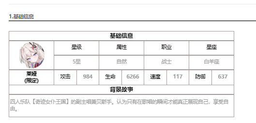 第七史詩萊娅怎麽樣