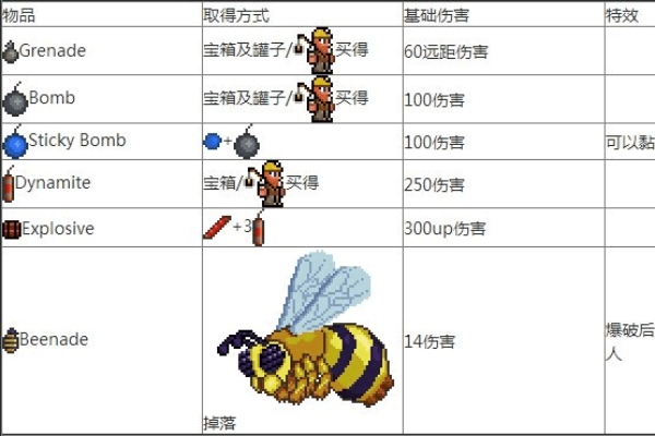 泰拉瑞亞實用的冷門道具詳情