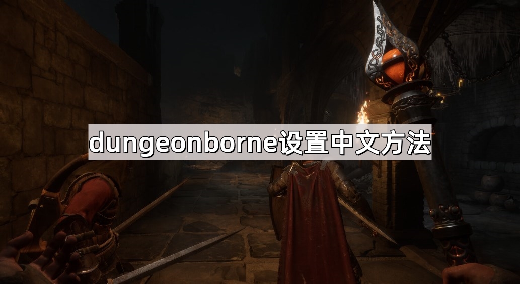 dungeonborne怎麽設置中文