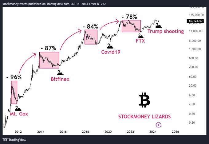 Trump assassination attempt was 'true black swan event'; What's next for BTC?