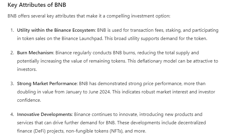 BNB or Solana? We asked ChatGPT which asset is a better buy for the second half of 2024