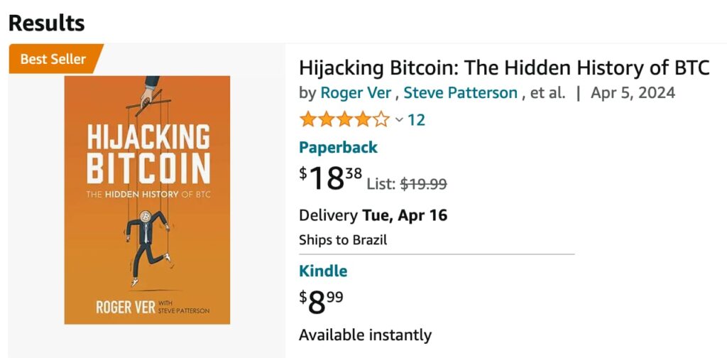 BTC's hidden history: 'Hijacking Bitcoin' book becomes a best seller