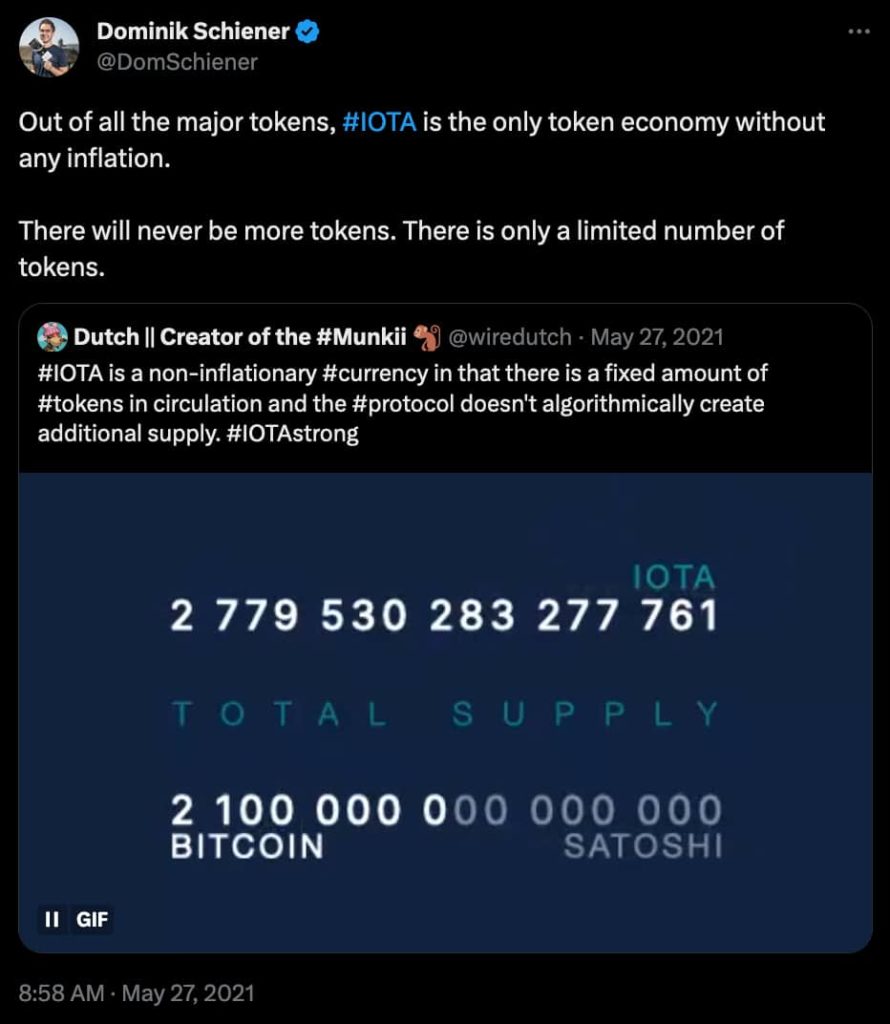 IOTA price prediction amid supply increase announcement