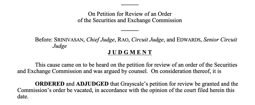 Grayscale wins case against SEC over spot Bitcoin ETF; What it means for BTC?